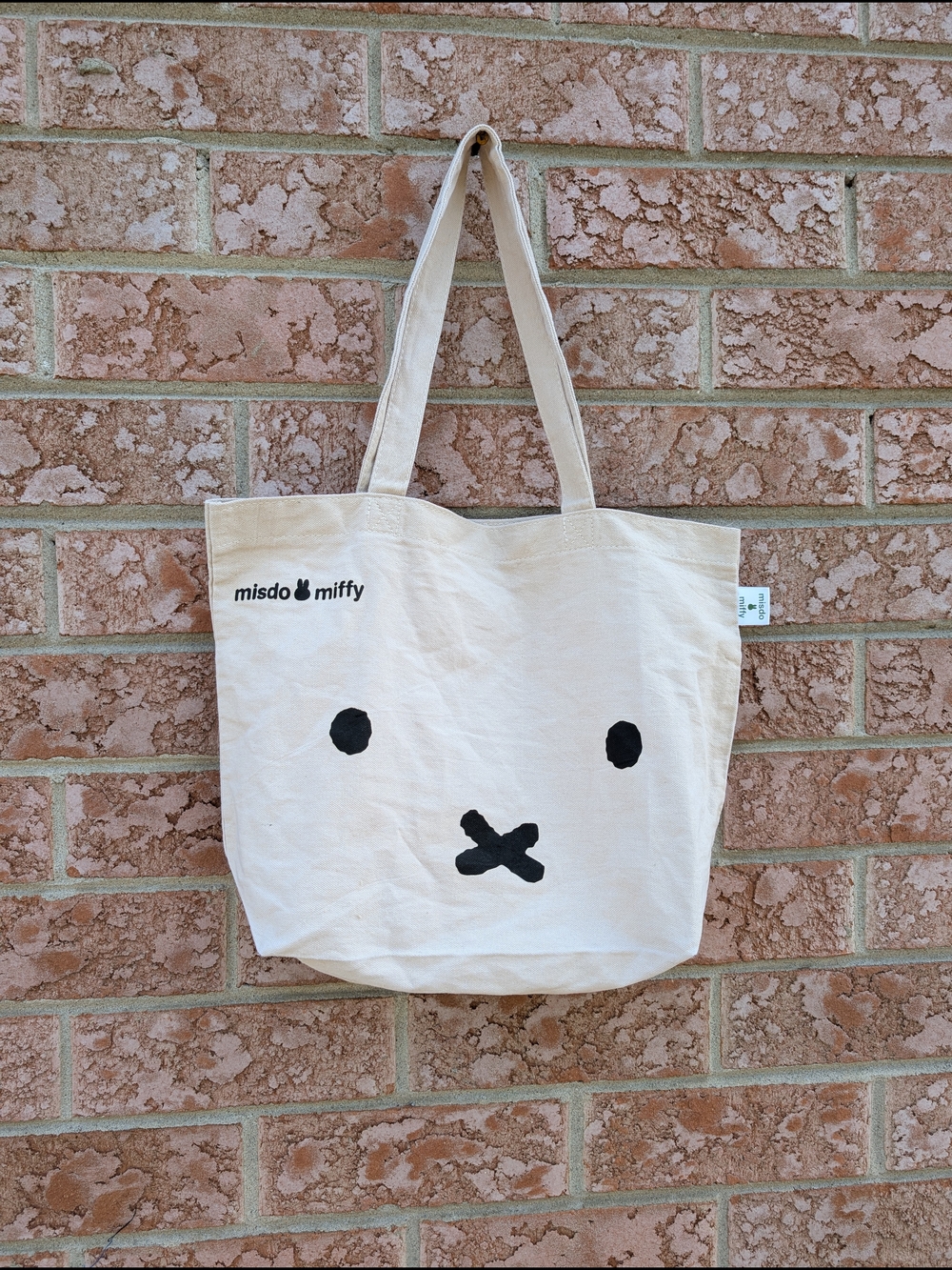 Cream Miffy Tote Bag Misoda Miffy